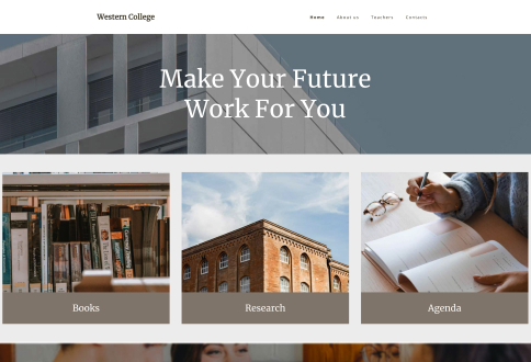 Education/Western College